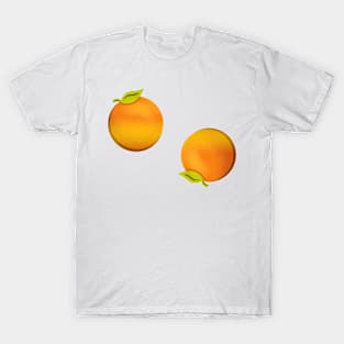 Orange Pattern T-Shirt